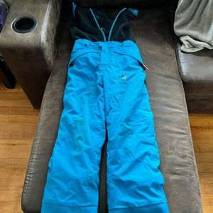 Youth boys Spyder sz 7 snowpants